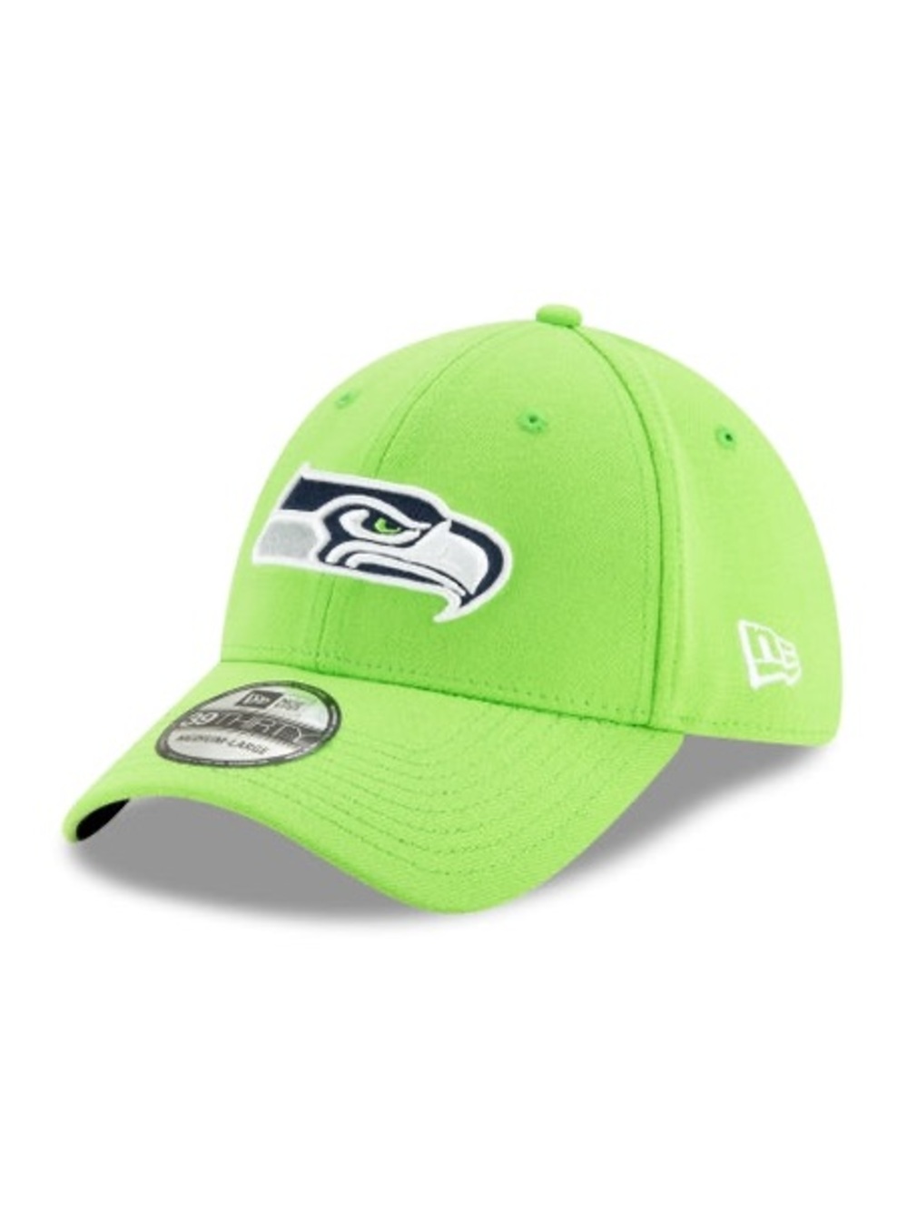 Seattle Seahawks New Era 39/30 M/L, 17 Flex Fit Hat New w/all stickers